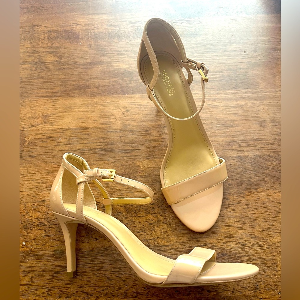 Michael Michael Kors Womens Kimberly Ankle Strap Strappy Heel Sandals